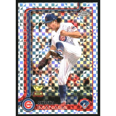 2025 Topps Chrome X-fractors #149 Shota Imanaga