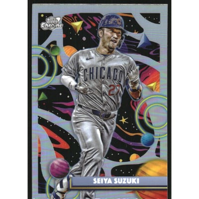 2025 Topps Cosmic Chrome Refractors #135 Seiya Suzuki