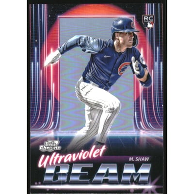 2025 Topps Cosmic Chrome Ultraviolet Beam #UB21 Matt Shaw