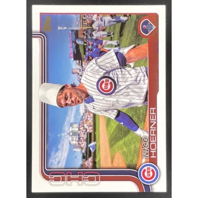 2025 Topps Golden Mirror Variation SSP #38 Nico Hoerner