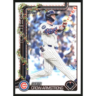 2025 Topps Holiday Short Prints #H41 Pete Crow-Armstrong