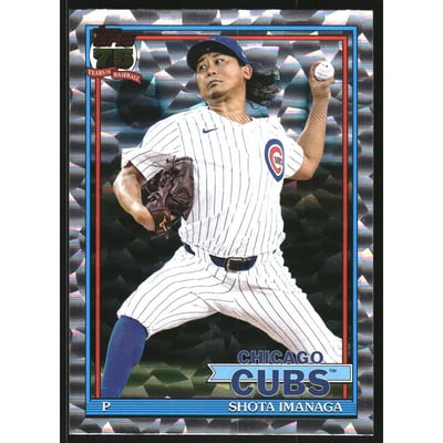 2026 Topps '91 Topps Crackle Foil #T9189 Shota Imanaga