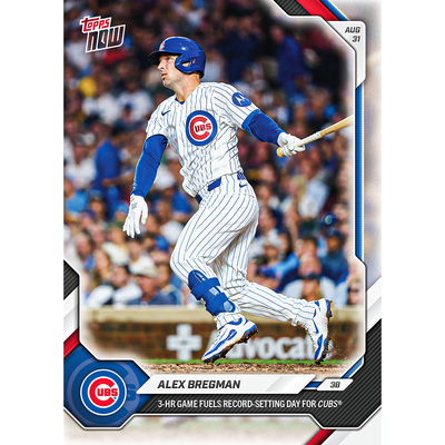 Alex Bregman - 2026 MLB Topps NOW® - Card 620 - LOOK FOR AUTOS