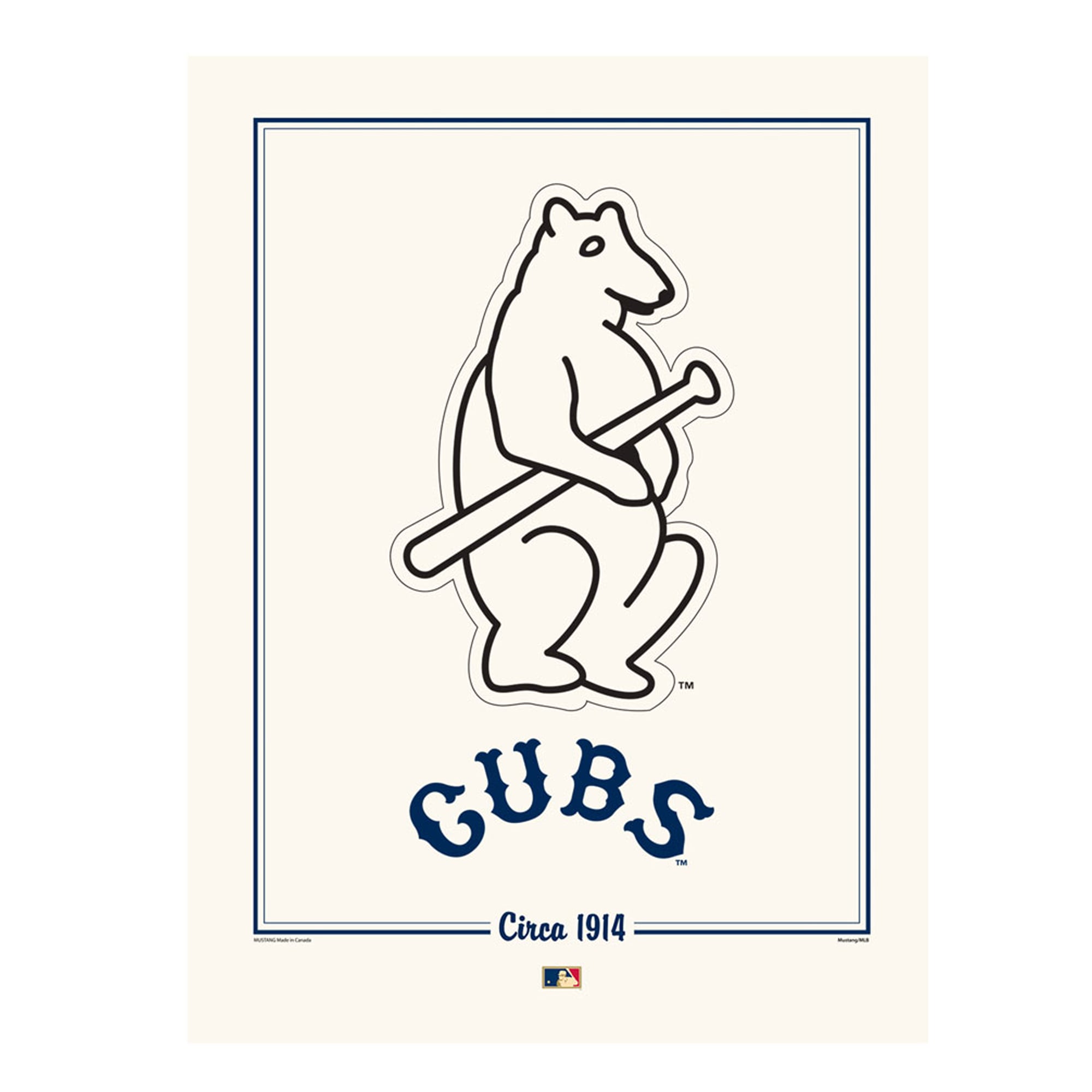 Cub Embelm Lids Chicago Cubs 12
