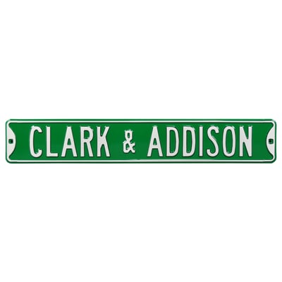 Chicago Cubs 6'' x 36'' Steel Street Sign