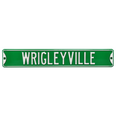 Chicago Cubs 6'' x 36'' Steel Street Sign