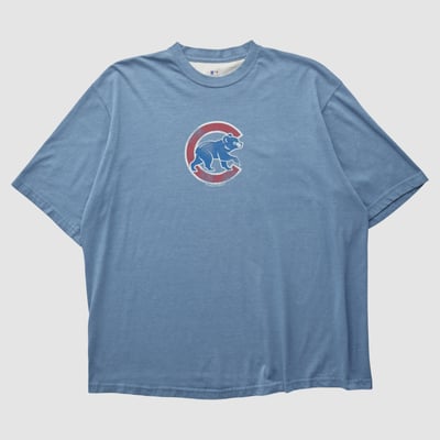 Chicago Cubs Genuine Merchandise 2000s T-shirt - Blue - XL by Fanatics Real Vintage