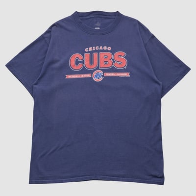 Chicago Cubs Genuine Merchandise 2000s T-shirt - Navy - M by Fanatics Real Vintage
