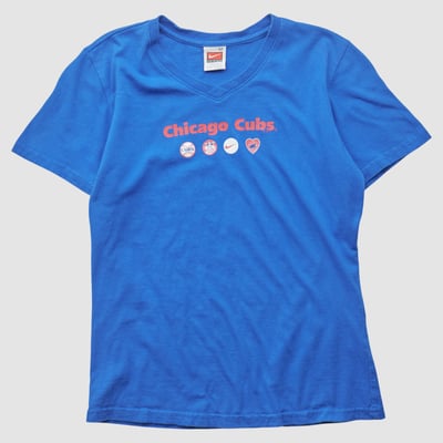 Chicago Cubs Nike 2000s T-shirt - Blue - M by Fanatics Real Vintage