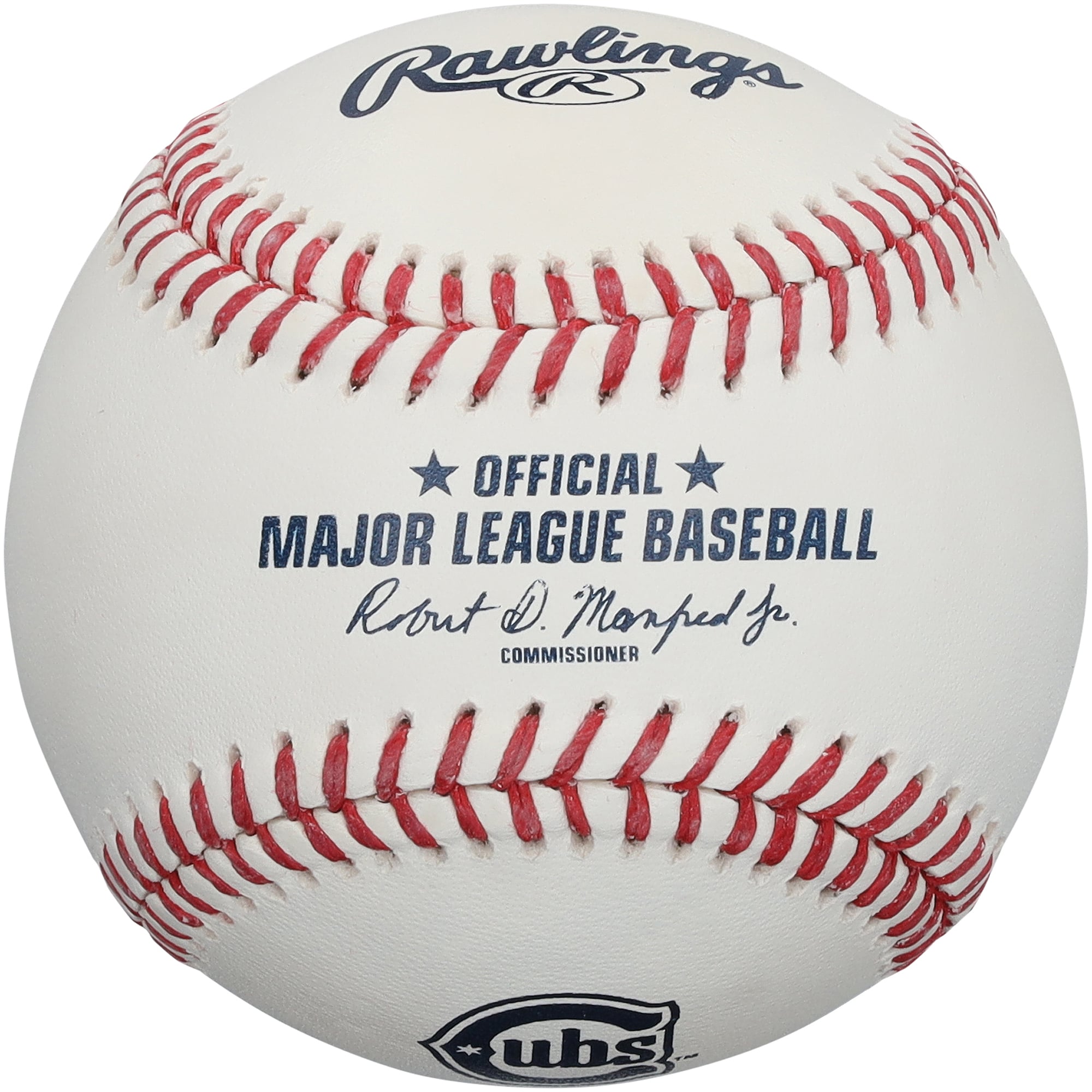 Balle de baseball Chicago Cubs Rawlings avec logo alternatif et étui