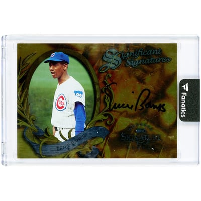 Ernie Banks Chicago Cubs Autographed 1997 Donruss Signature Series Significant Signatures #NNO #1960/2000 Card