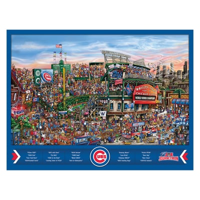 Chicago Cubs Fanpoint 500-Piece Joe Journeyman Puzzle
