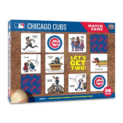 Chicago Cubs Fanpoint Licensed Memory Match Game