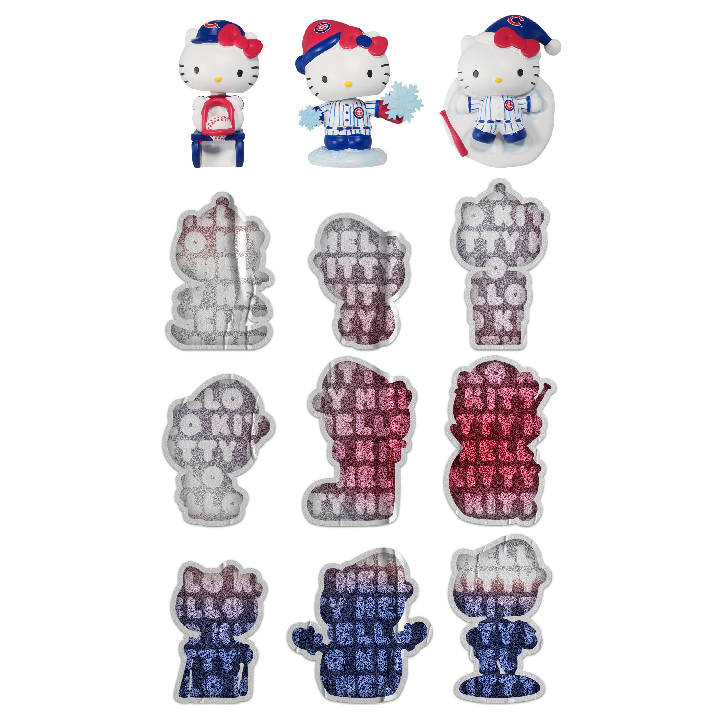 Calendrier de l'Avent Hello Kitty des Chicago Cubs de FOCO