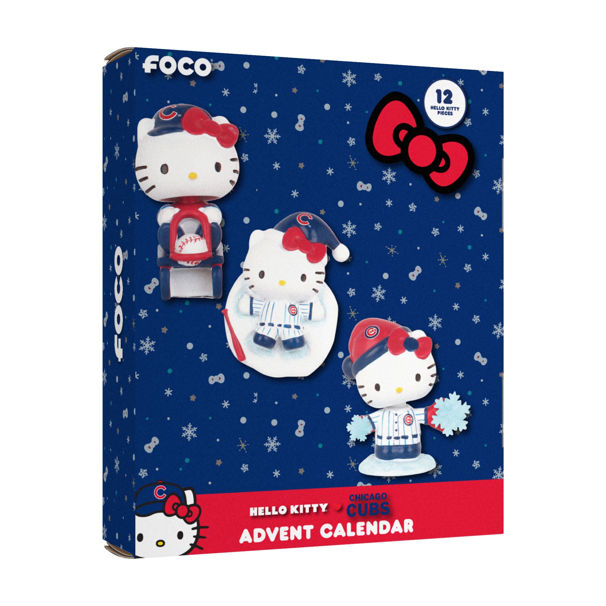 Calendrier de l'Avent Hello Kitty des Chicago Cubs de FOCO