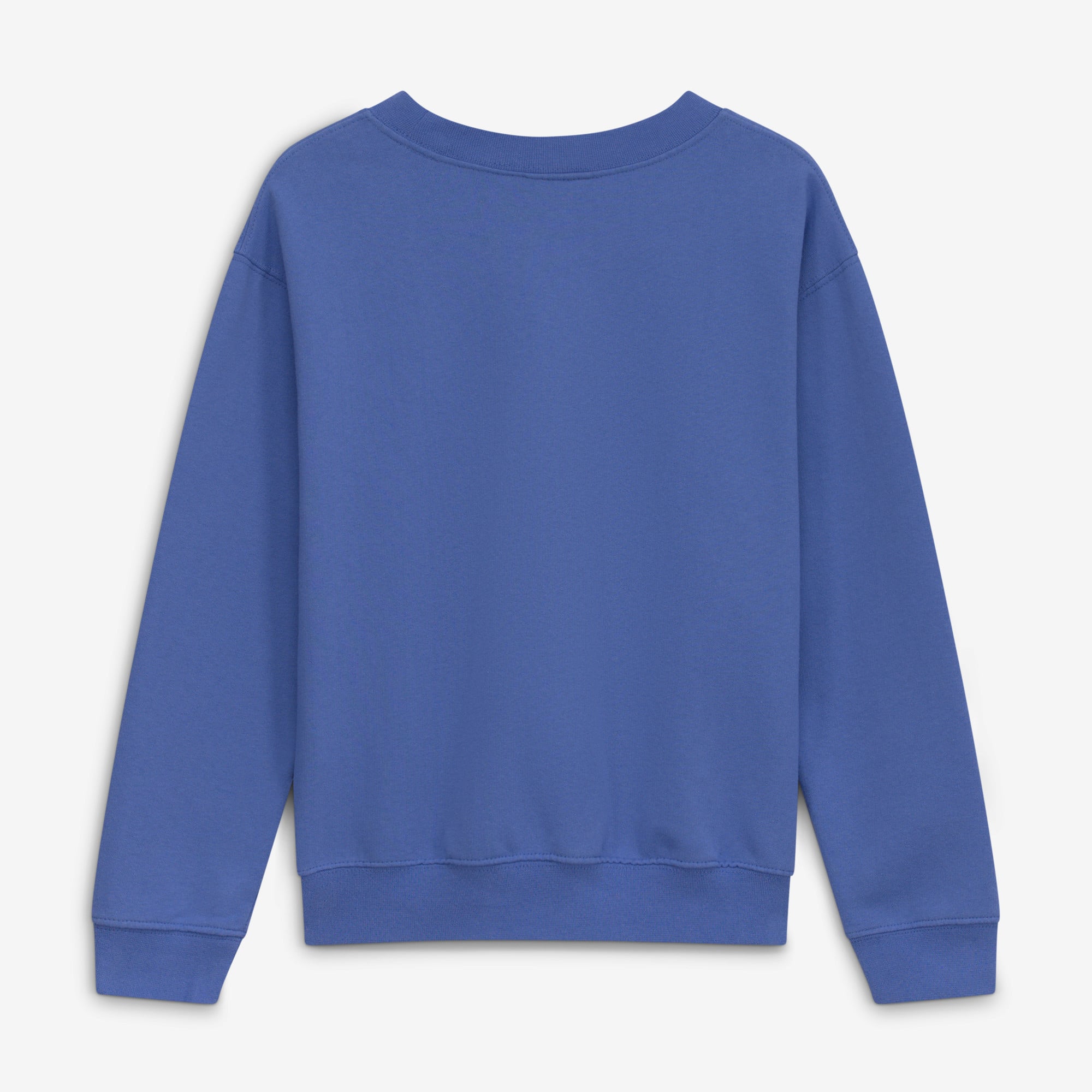 Girls Youth Soft as a Grape Royal Chicago Cubs Pigment Dyed Sweatshirt