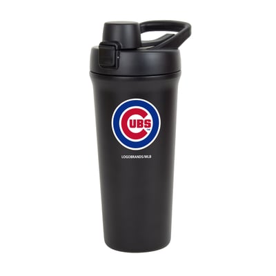 Chicago Cubs Logo Brands 26oz. Flipside Shaker Bottle