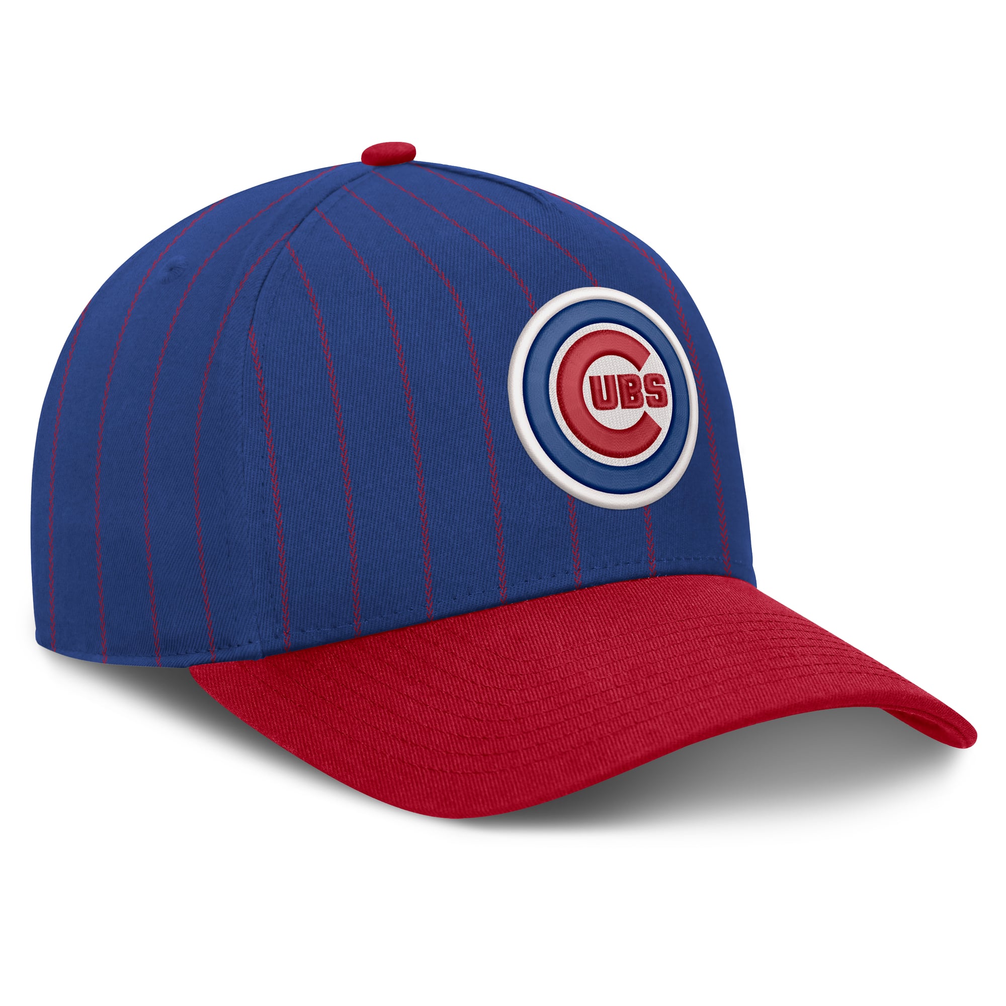 Casquette ajustable Nike Royal/Red Chicago Cubs Cooperstown Rise A-Frame pour homme
