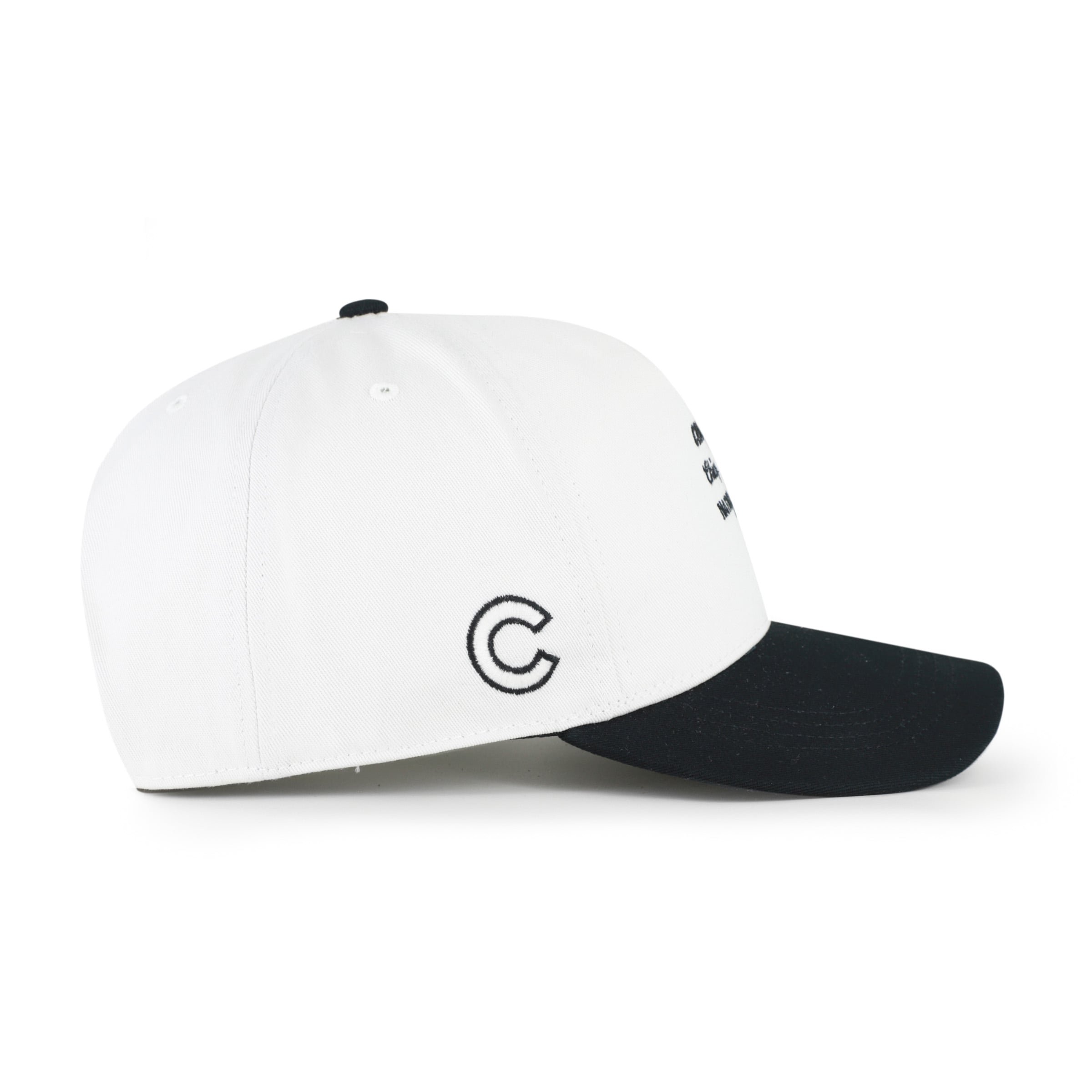 Men's '47 White/Black Chicago Cubs Contemporary Two-Tone Hitch Adjustable Hat