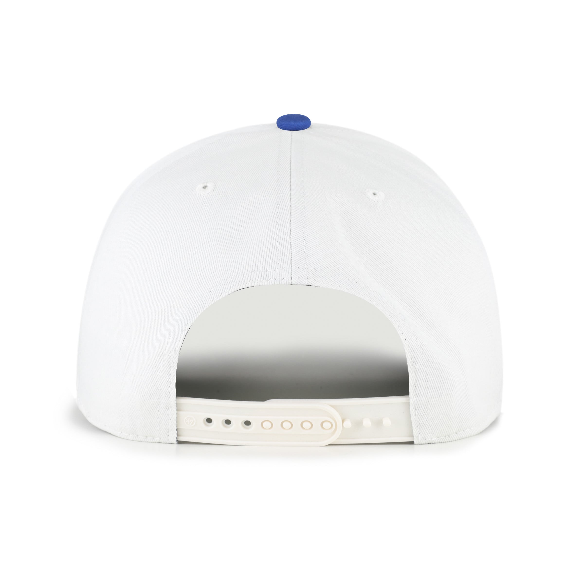 Men's '47 White/Royal Chicago Cubs Glizzy Collection Hitch Adjustable Hat