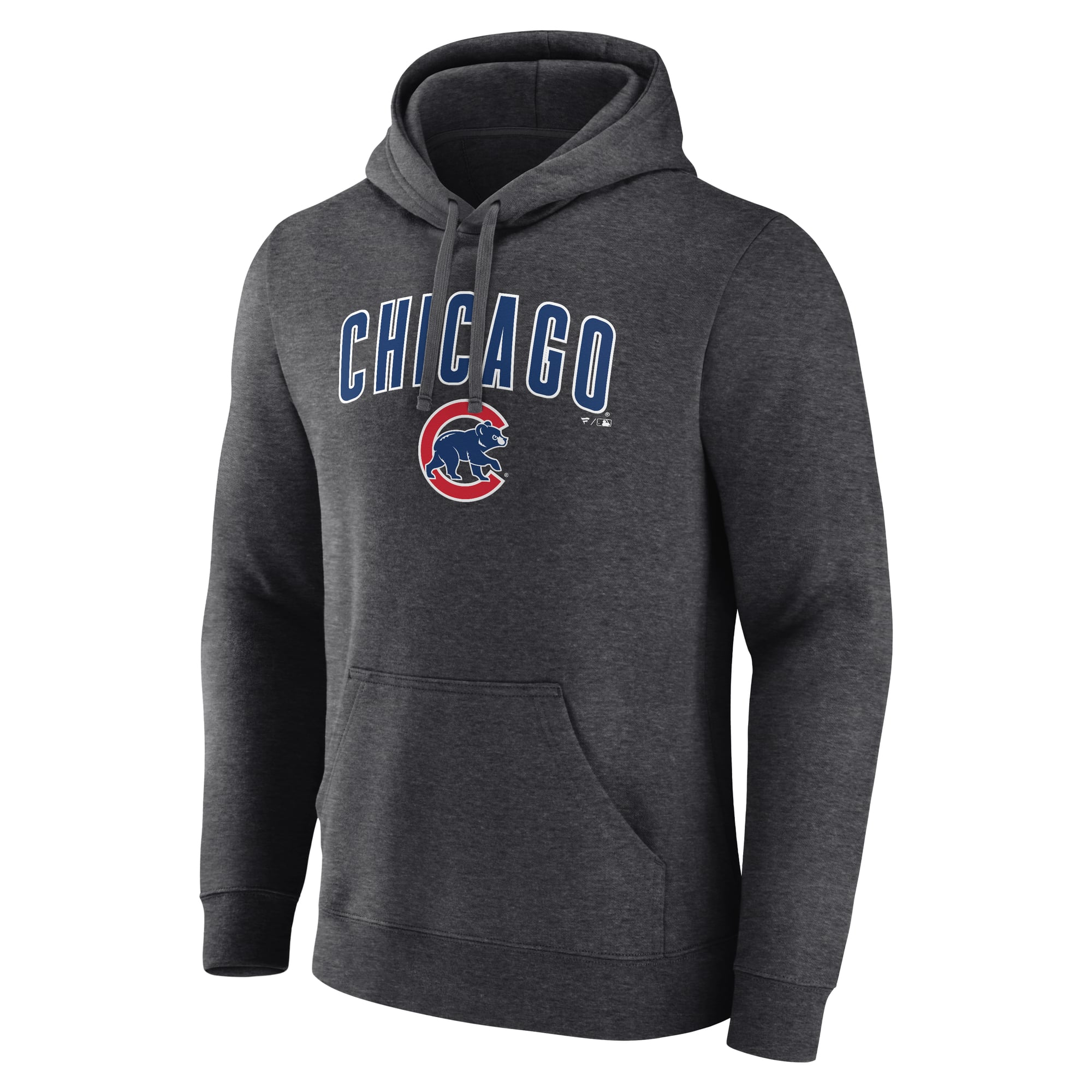 Sweat à capuche Chicago Cubs Team Lockup pour homme, couleur anthracite