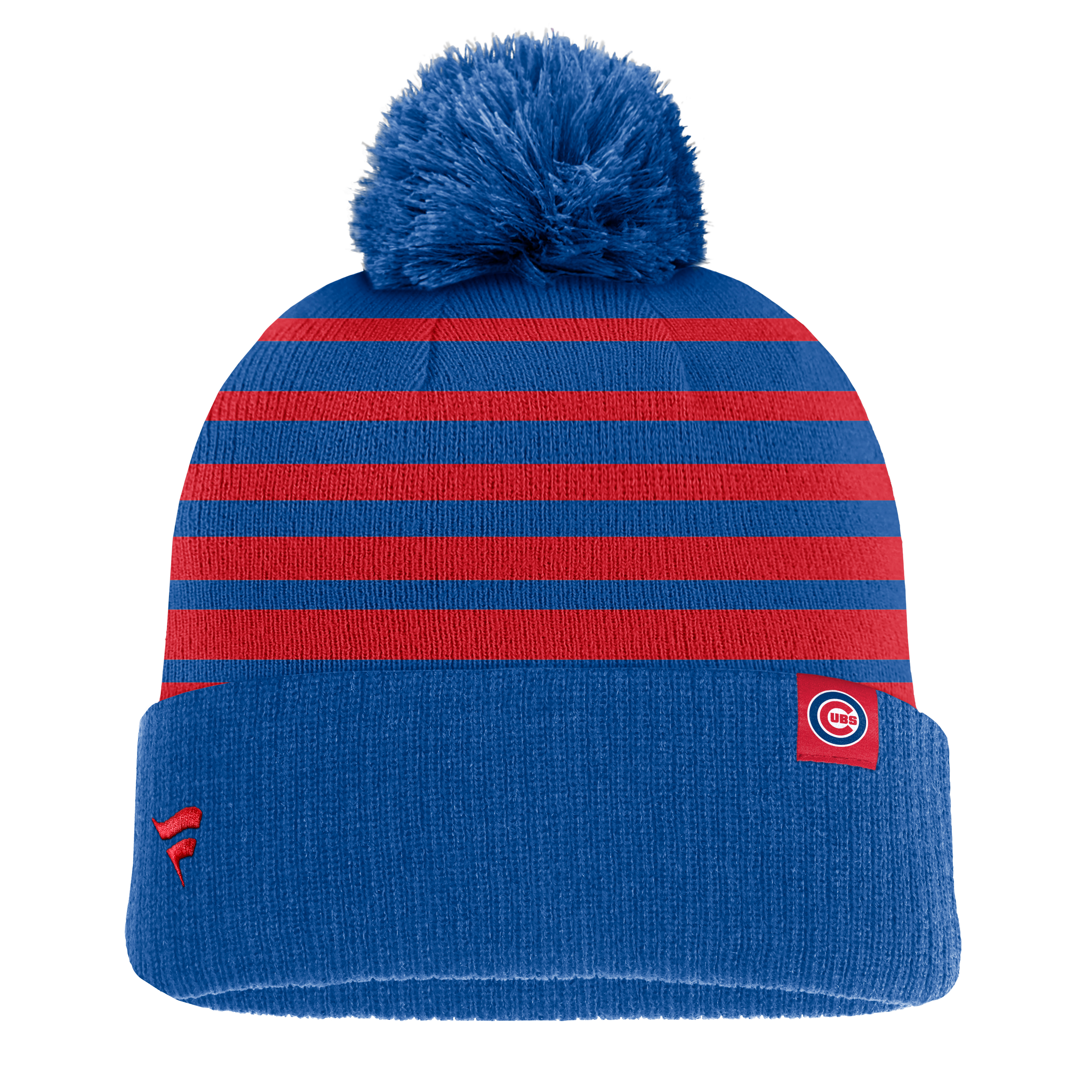 Men's Fanatics Royal Chicago Cubs Gradual Knit Hat with Pom