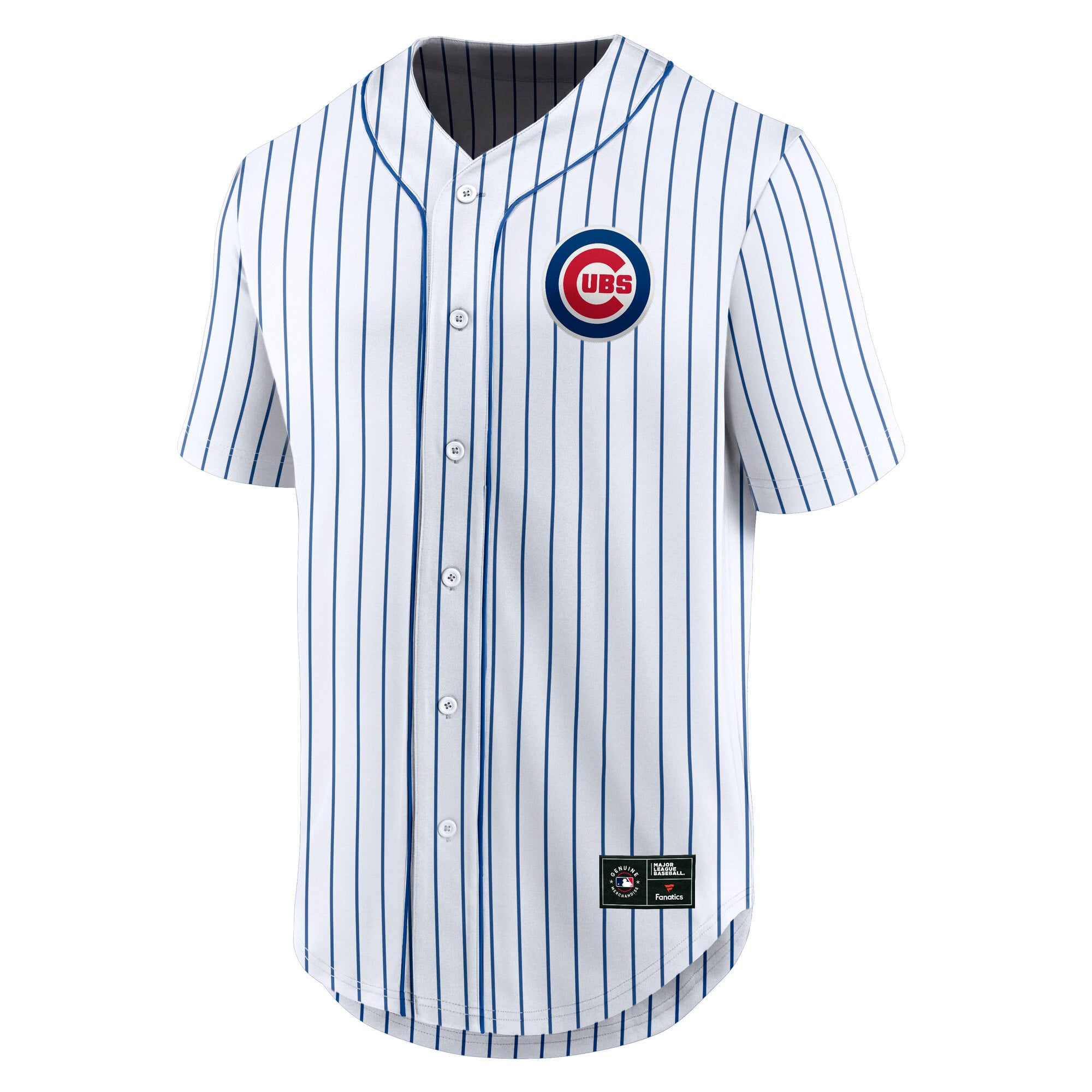 Men's Fanatics White Chicago Cubs Franchise Button-Up Fashion Top