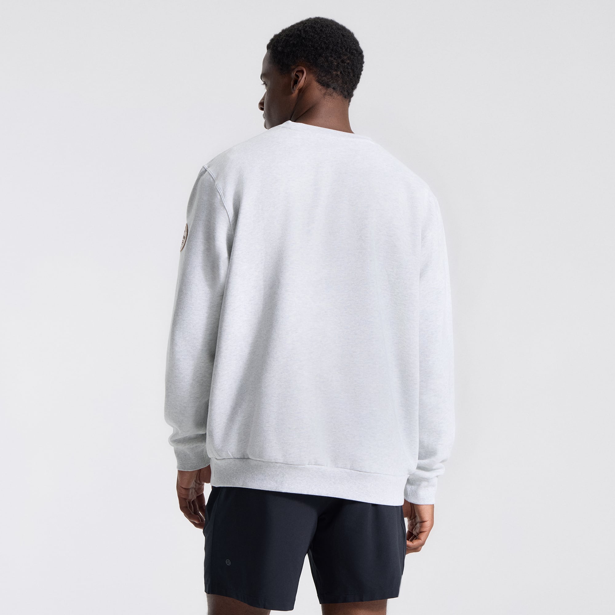 Sweat-shirt pour homme lululemon Heathered Core Ultra Light Grey Chicago Cubs Steady State