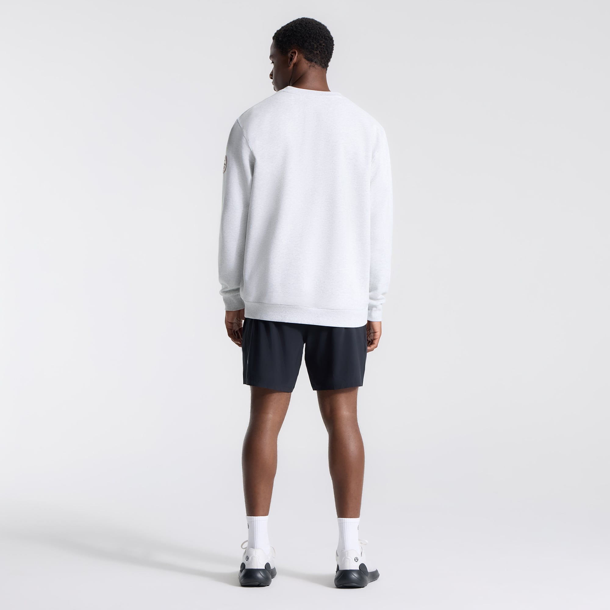 Sweat-shirt pour homme lululemon Heathered Core Ultra Light Grey Chicago Cubs Steady State