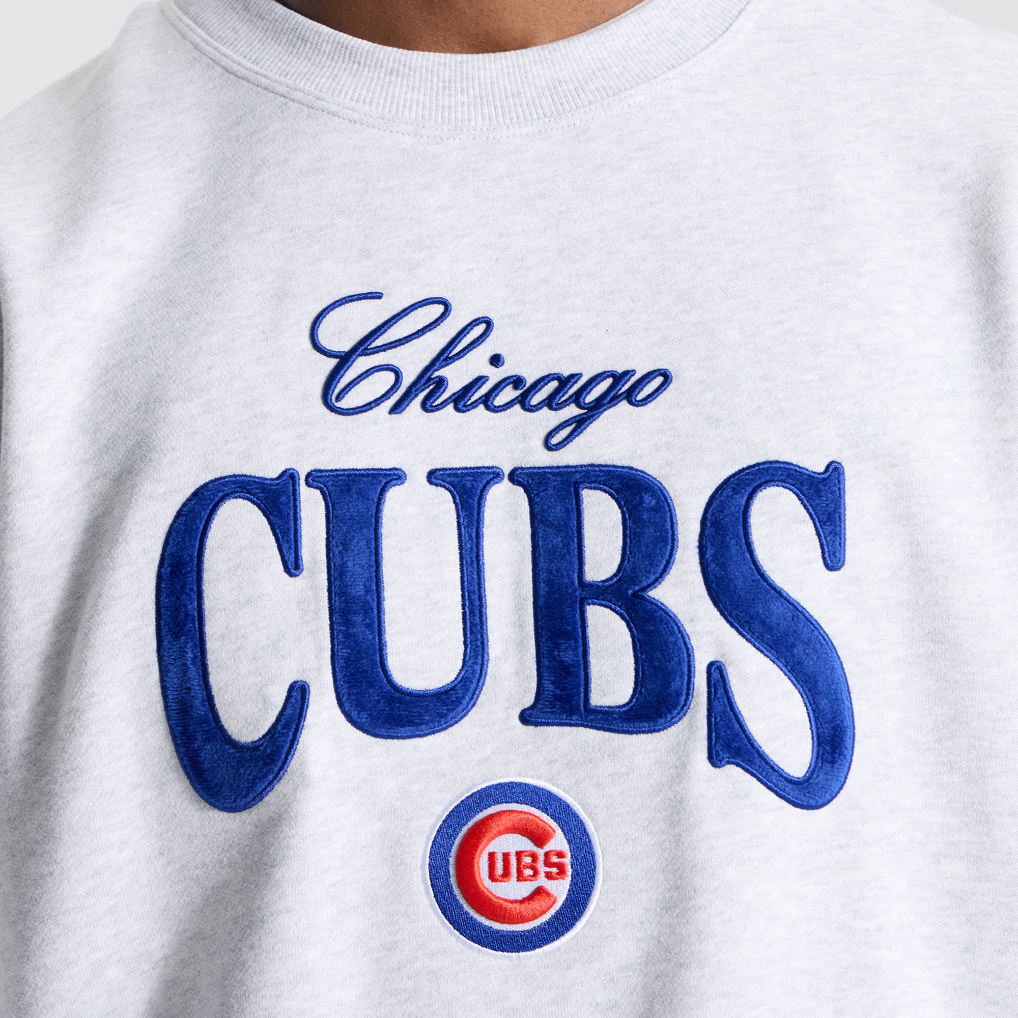 Sweat-shirt pour homme lululemon Heathered Core Ultra Light Grey Chicago Cubs Steady State