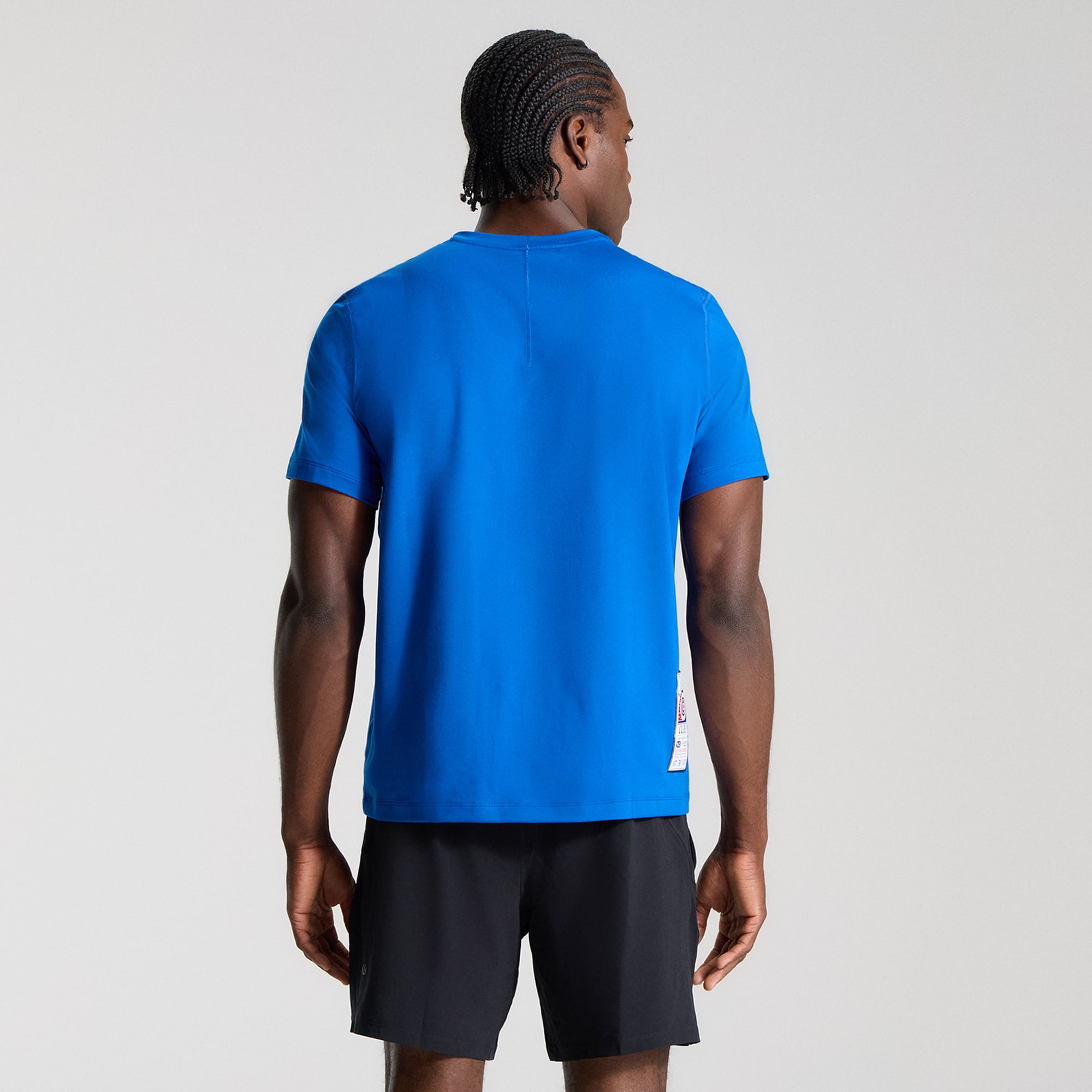 T-shirt en jersey doux bleu symphonie Chicago Cubs pour homme de lululemon