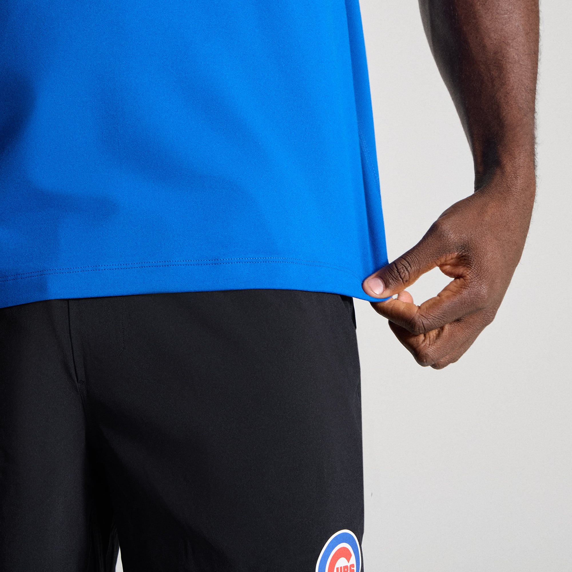 T-shirt en jersey doux bleu symphonie Chicago Cubs pour homme de lululemon