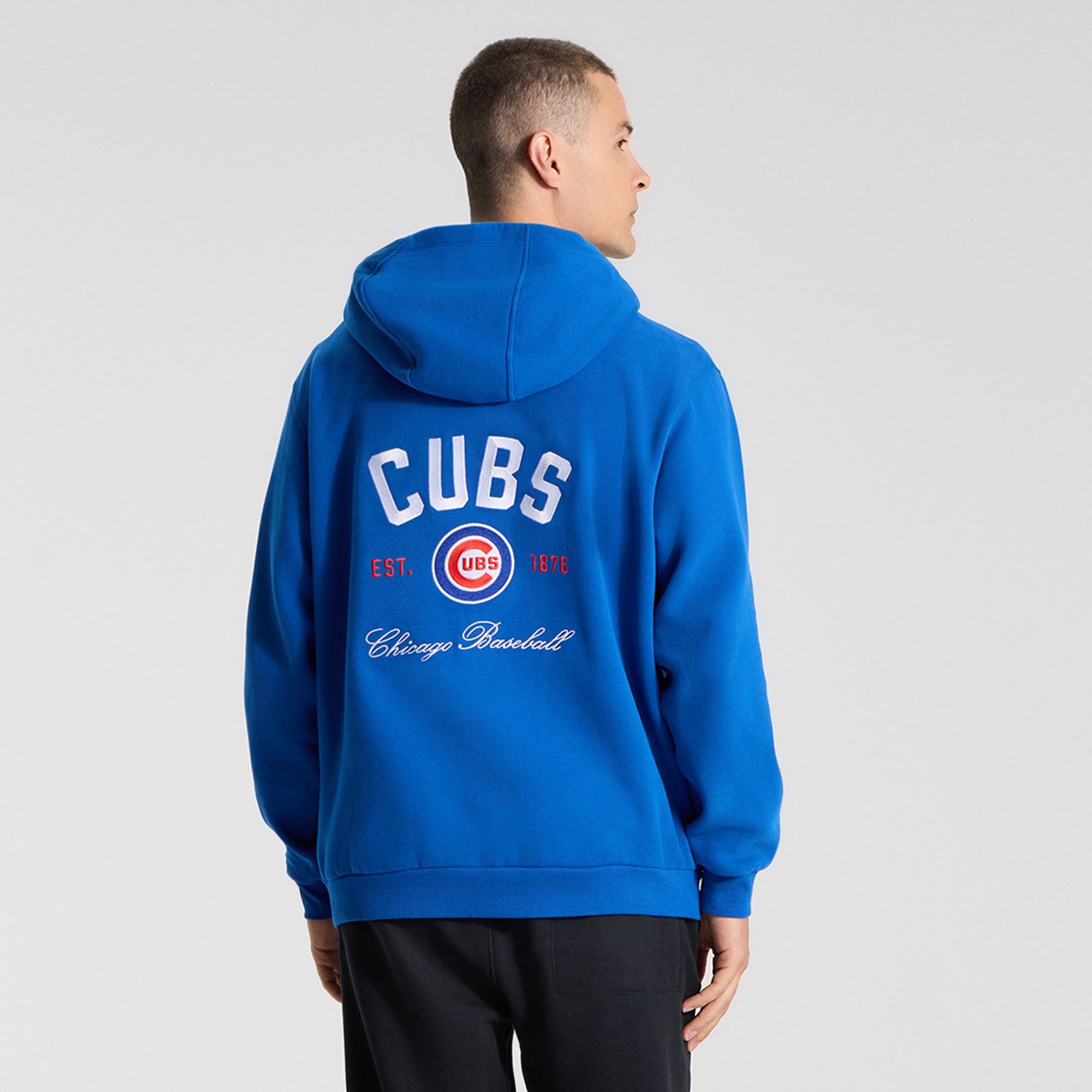 Sweat à capuche lululemon Symphony Blue Chicago Cubs Steady State pour homme