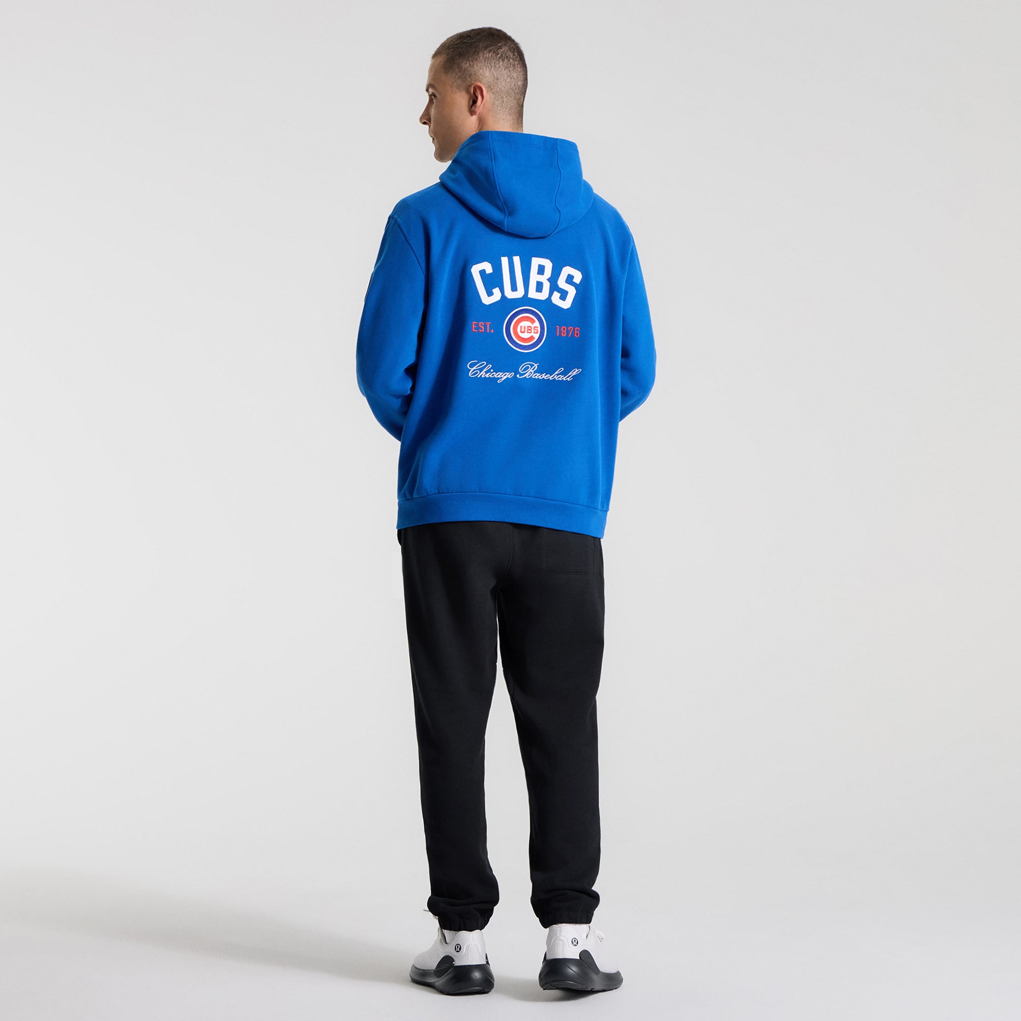 Sweat à capuche lululemon Symphony Blue Chicago Cubs Steady State pour homme