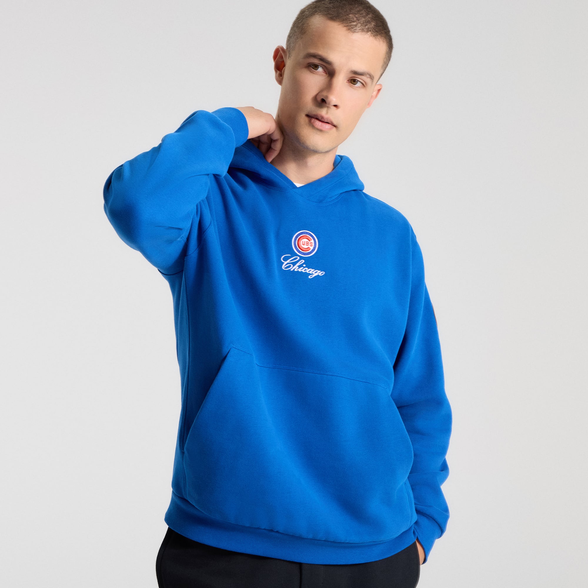 Sweat à capuche lululemon Symphony Blue Chicago Cubs Steady State pour homme