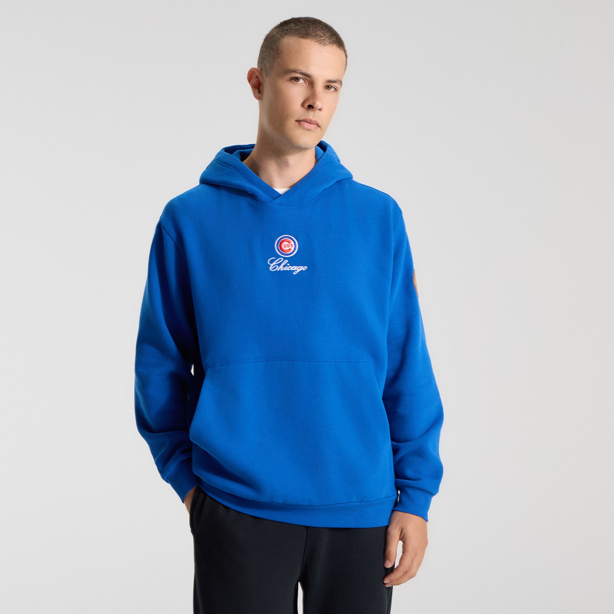 Men's lululemon Symphony Blue Chicago Cubs Steady State Hoodie