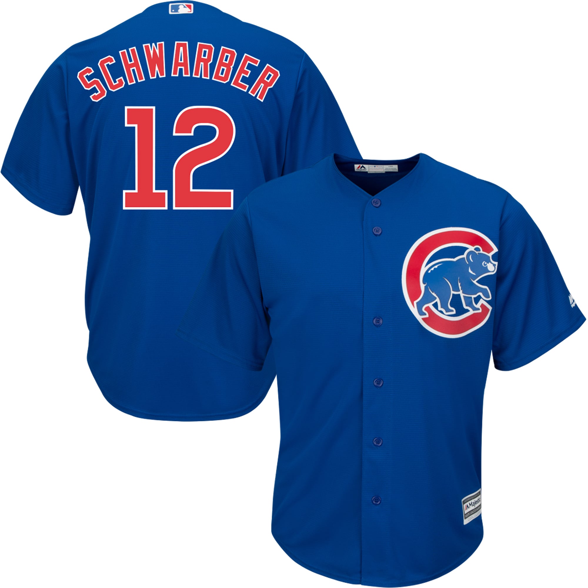 Kyle Schwarber Chicago Cubs Majestic Official Cool Base Player