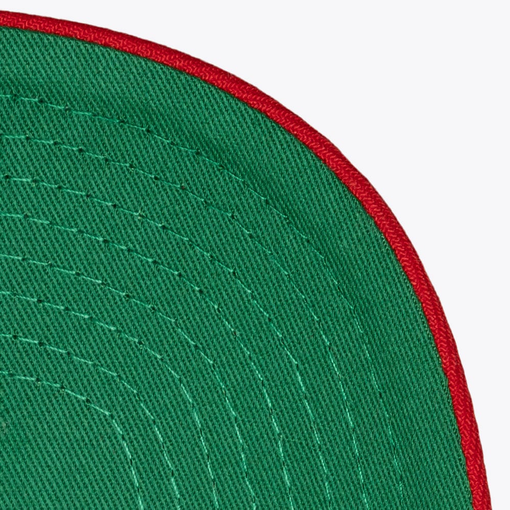 Men's Mitchell & Ness Red Chicago Cubs Secondary Pop Pro Snapback Hat