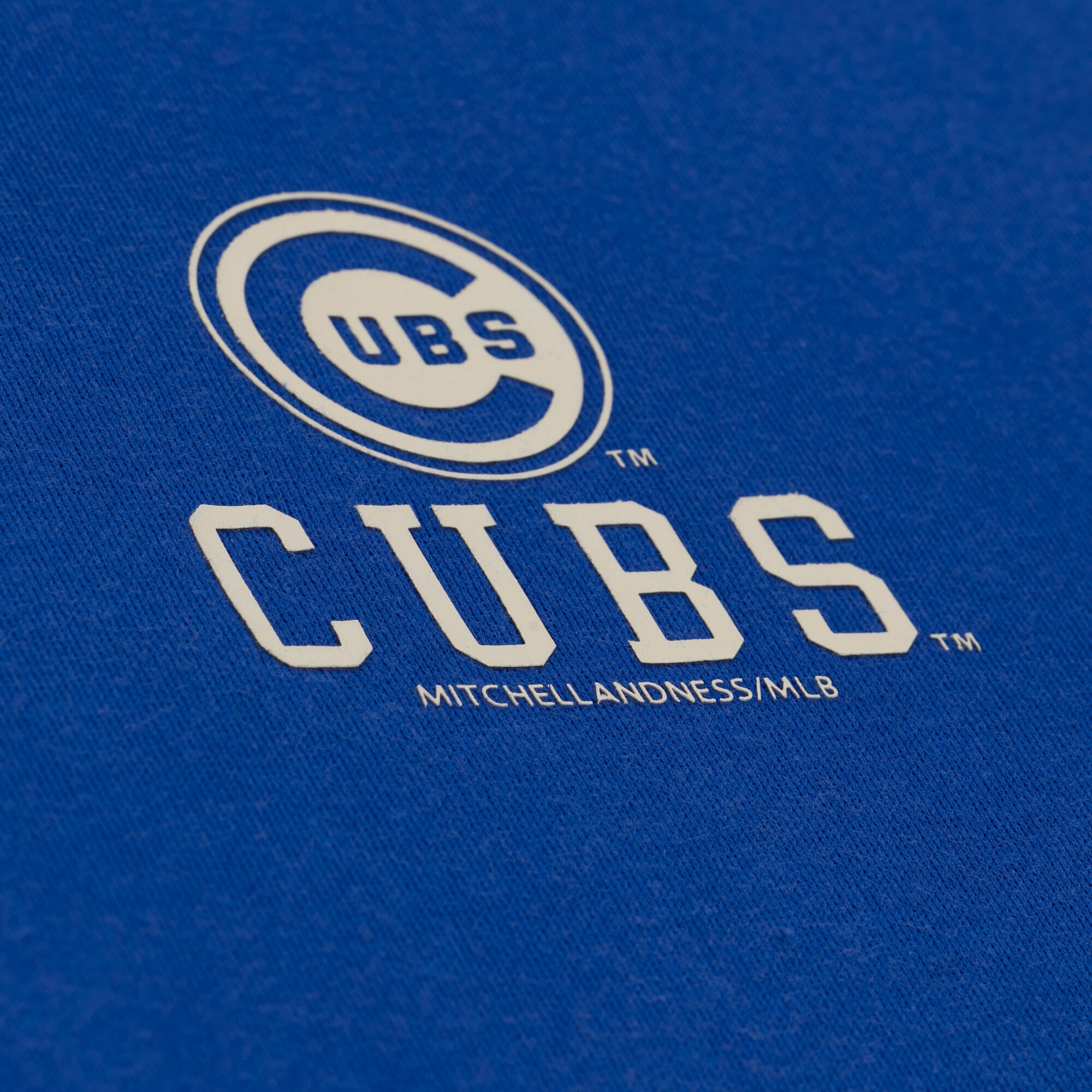 Sweat à capuche en polaire Mitchell & Ness Royal Chicago Cubs Core Essentials pour homme