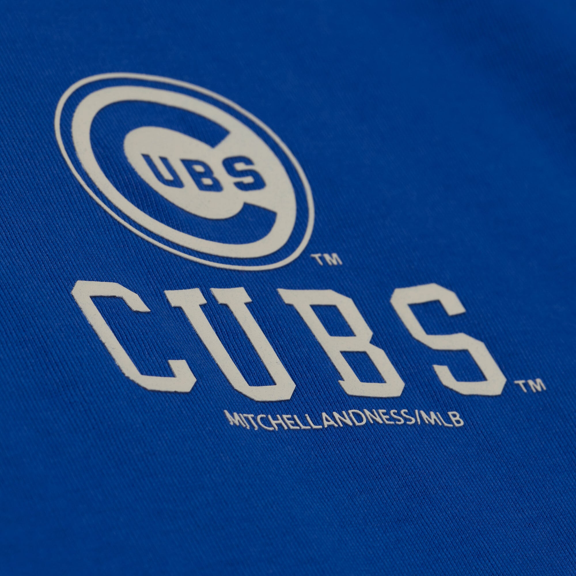 Men's Mitchell & Ness Royal Chicago Cubs Core Essentials T-Shirt