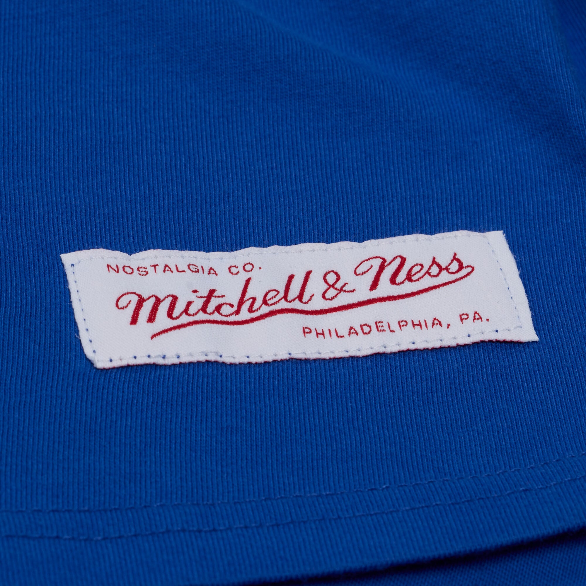 Men's Mitchell & Ness Royal Chicago Cubs Core Essentials T-Shirt