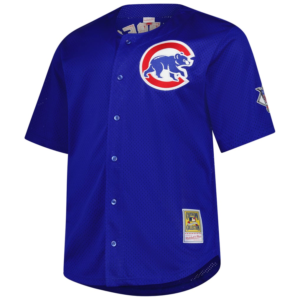 メンズ Mitchell&Ness ライン・サンドバーグ ロイヤル シカゴ・カブス 