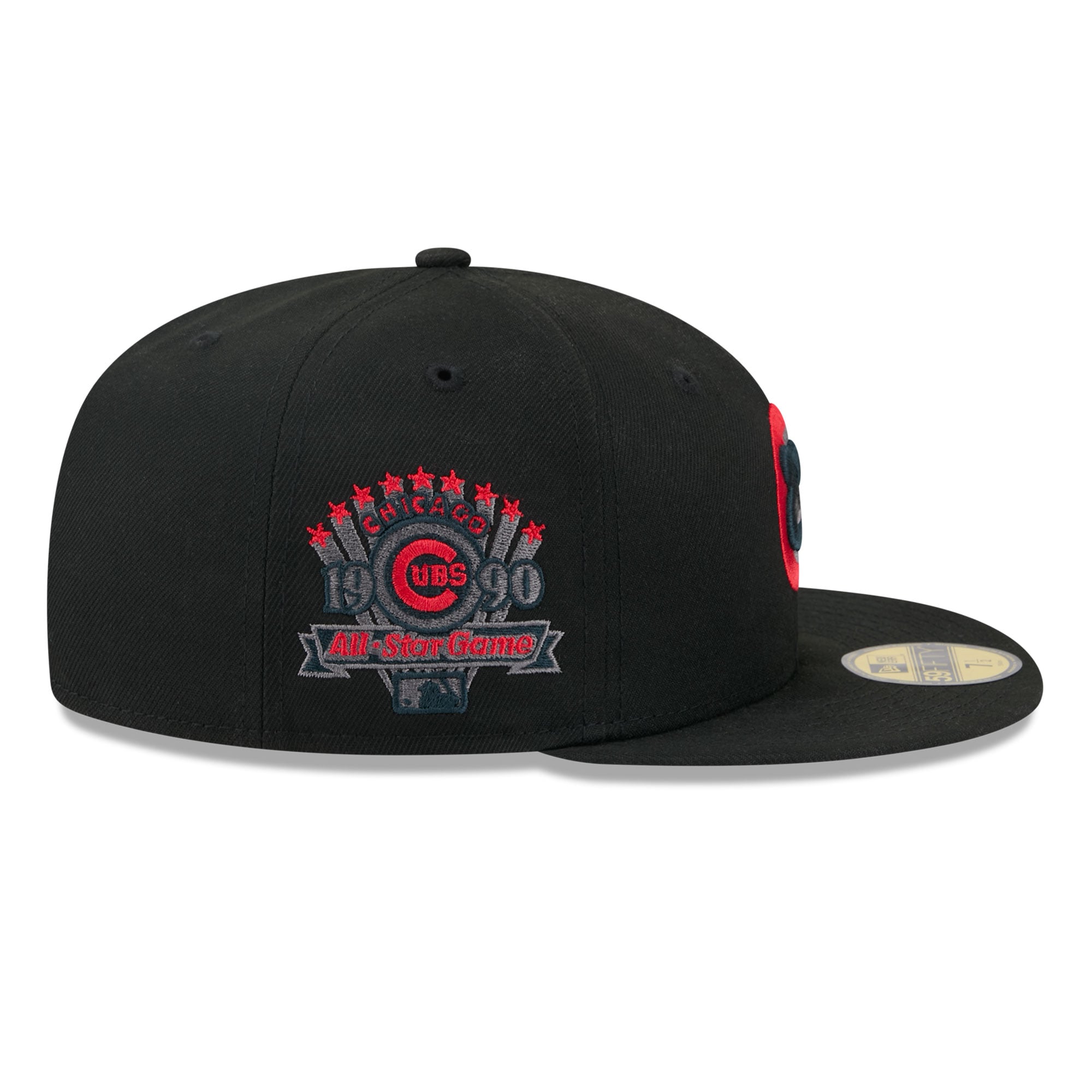 Casquette ajustée New Era 59FIFTY pour homme, noire