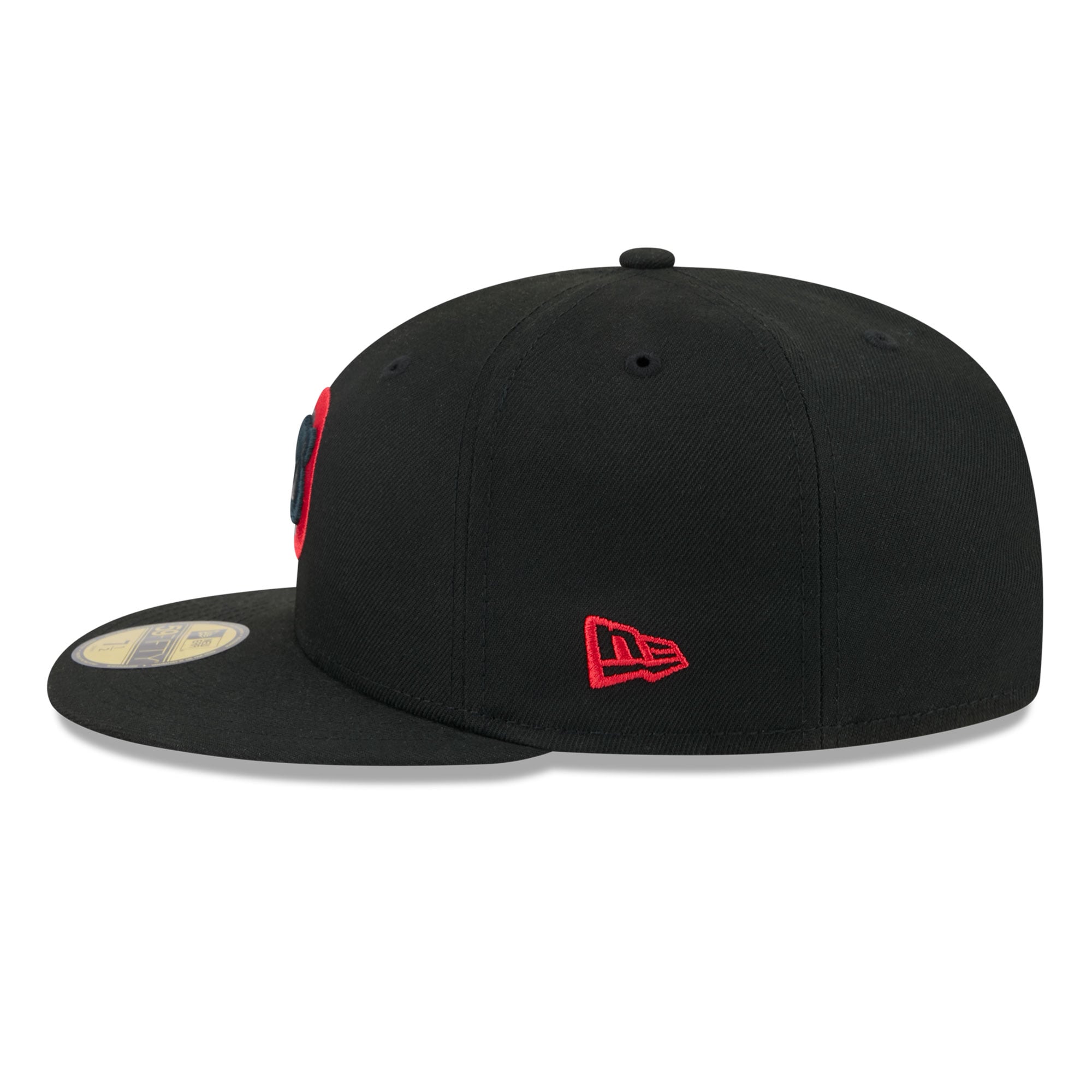 Casquette ajustée New Era 59FIFTY pour homme, noire