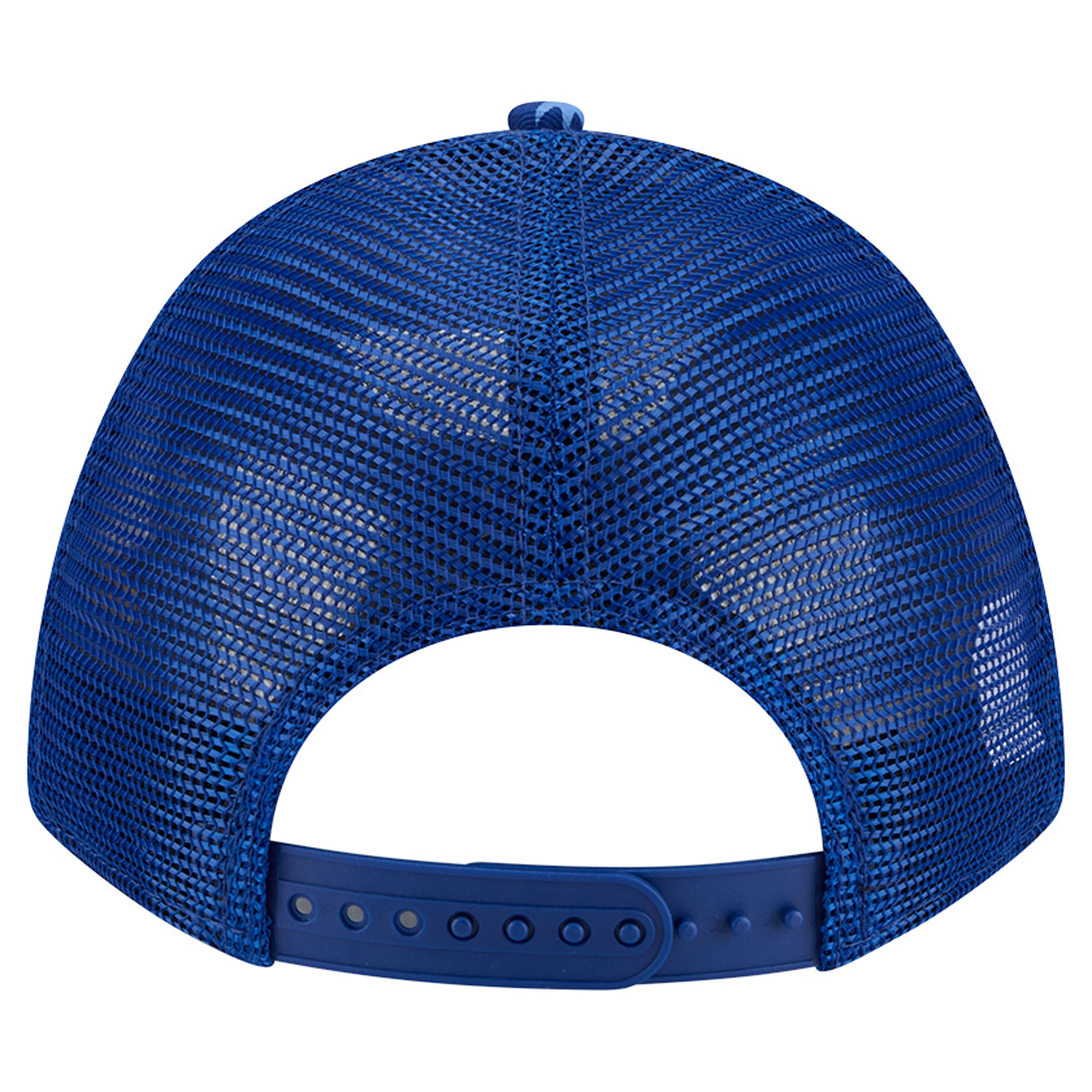 Men's New Era Blue Chicago Cubs Tonal Icon 9FORTY M-Crown Adjustable Trucker Hat
