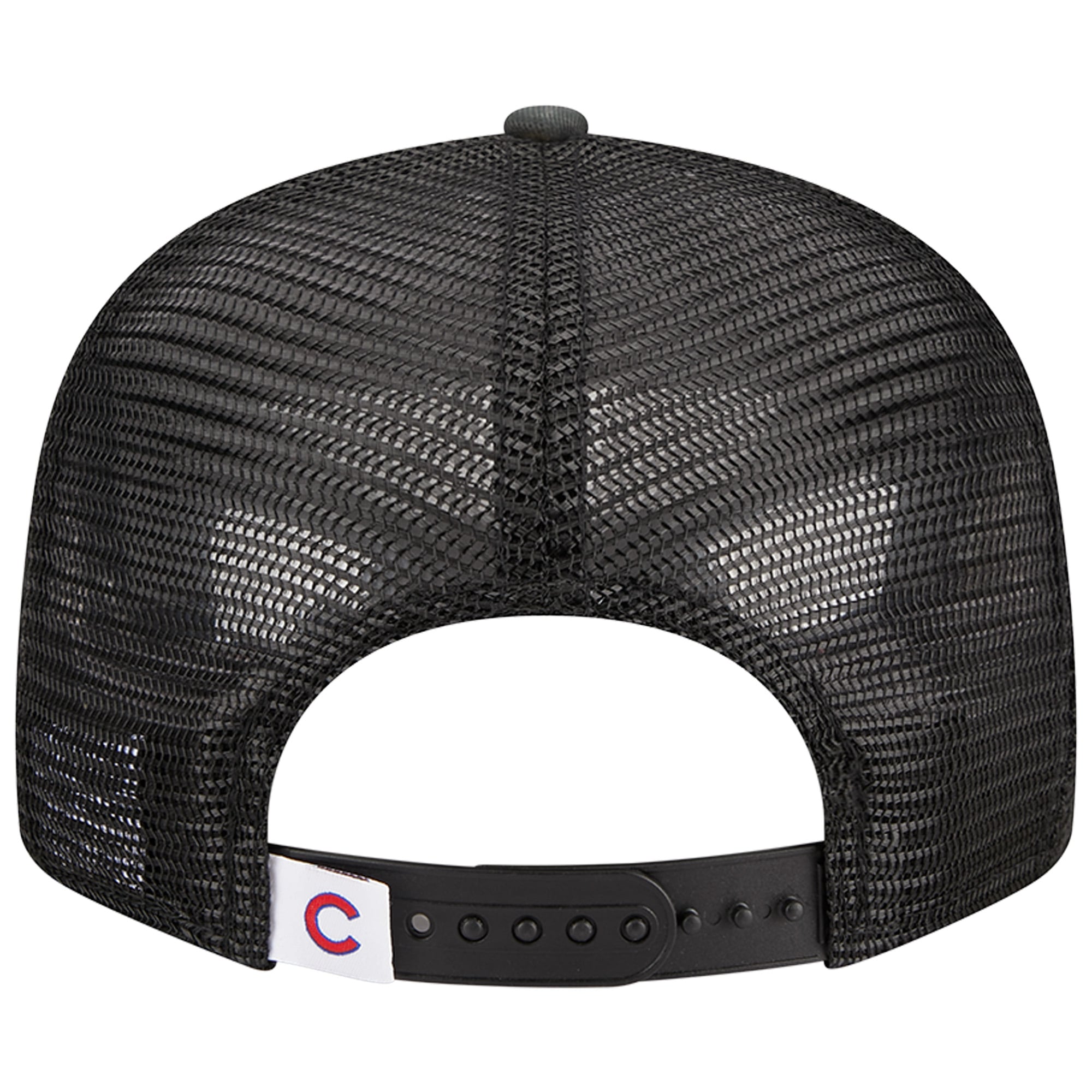 Casquette New Era Camo Chicago Cubs Woodland Camo Trucker 9FIFTY Snapback pour homme