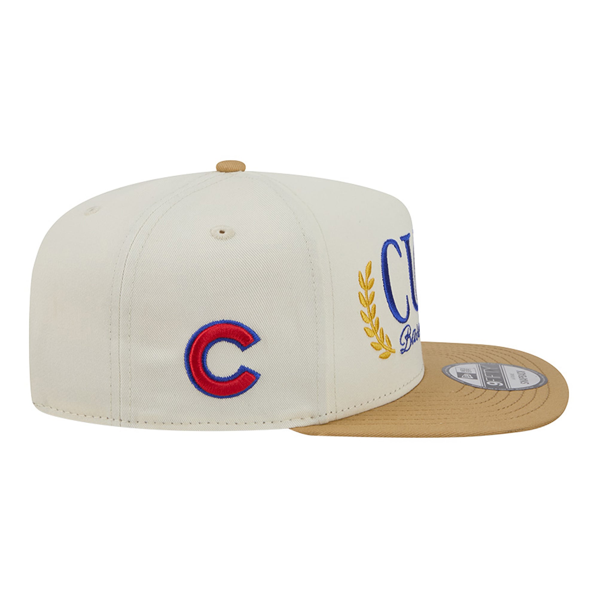Casquette snapback New Era crème Chicago Cubs Club 9FIFTY pour homme
