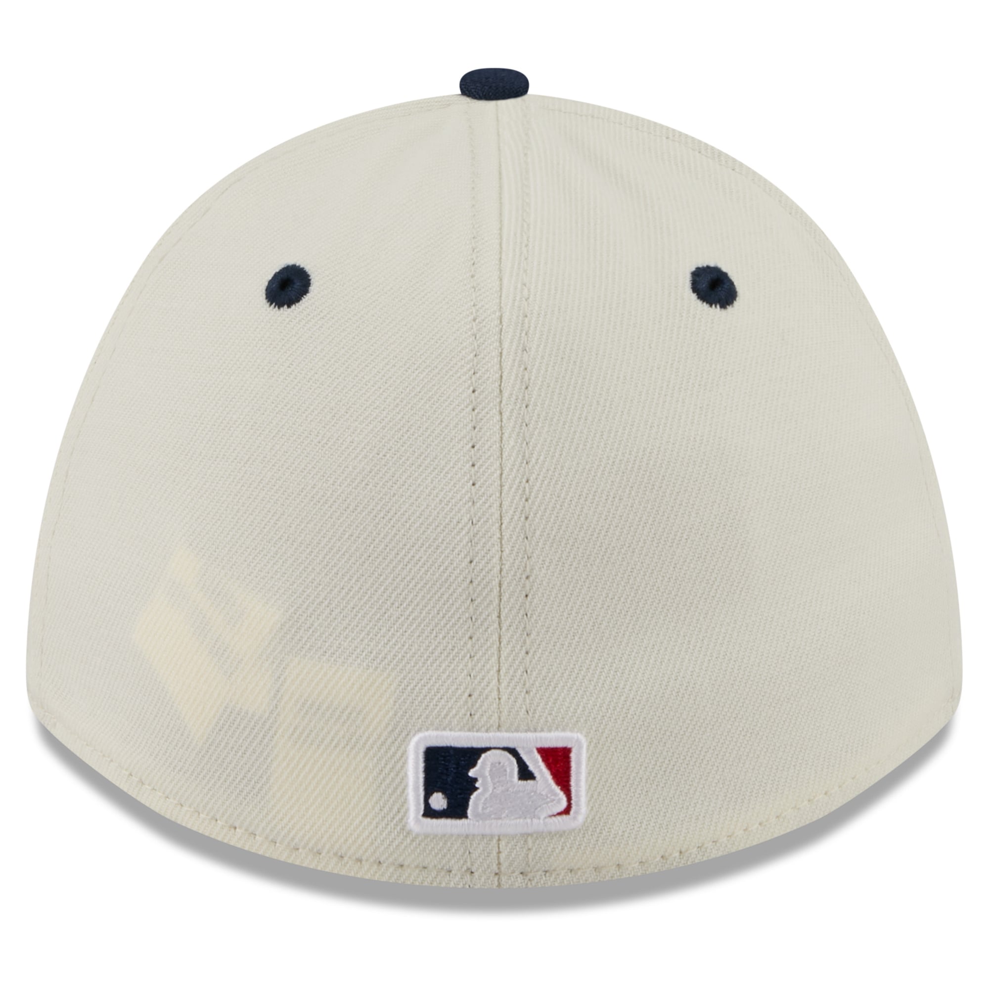 Men's New Era Cream/Navy Chicago Cubs USA 250 Fourth of July 39THIRTY M-Crown Flex Hat