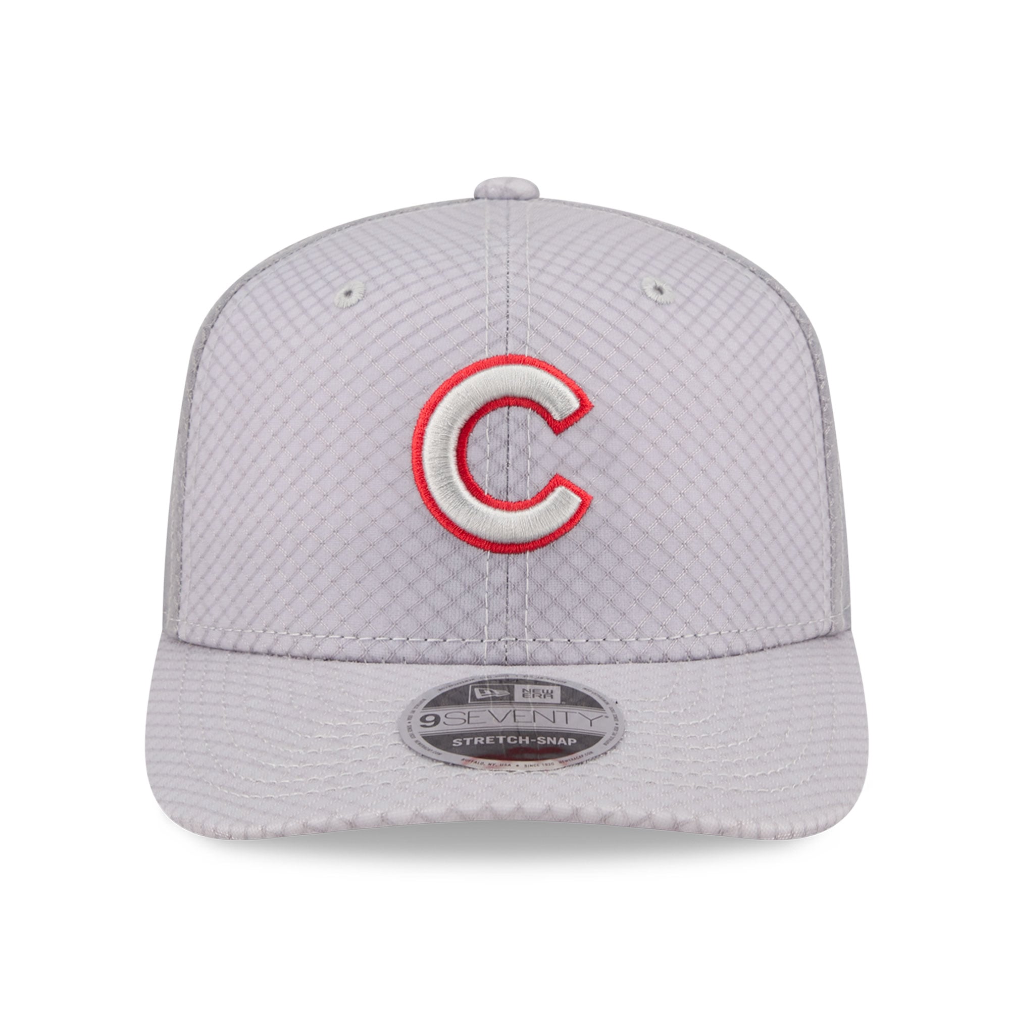 Casquette trucker ajustable New Era grise Chicago Cubs 9SEVENTY pour homme