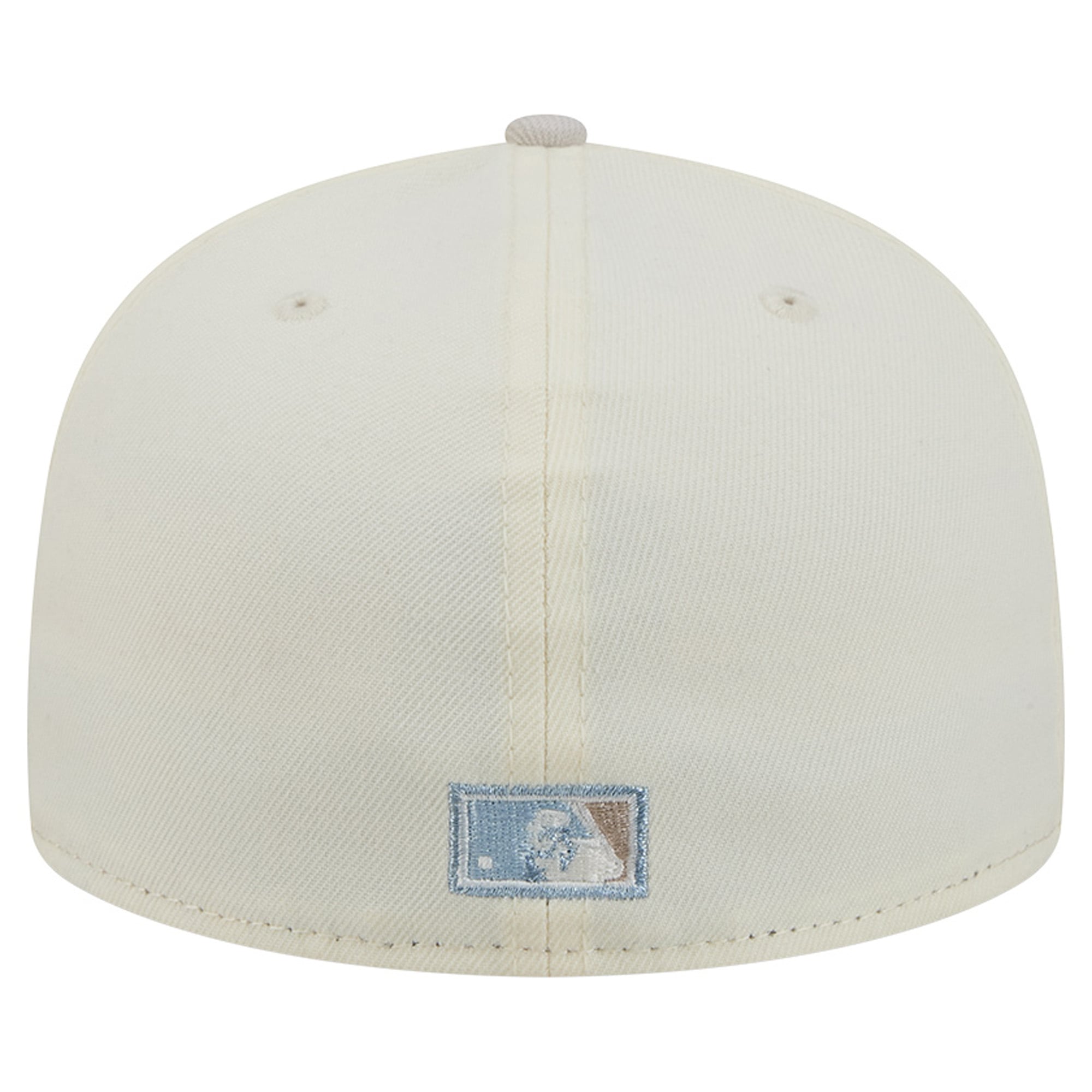 Men's New Era Natural Chicago Cubs Crisp Equinox World Series 59FIFTY Fitted Hat